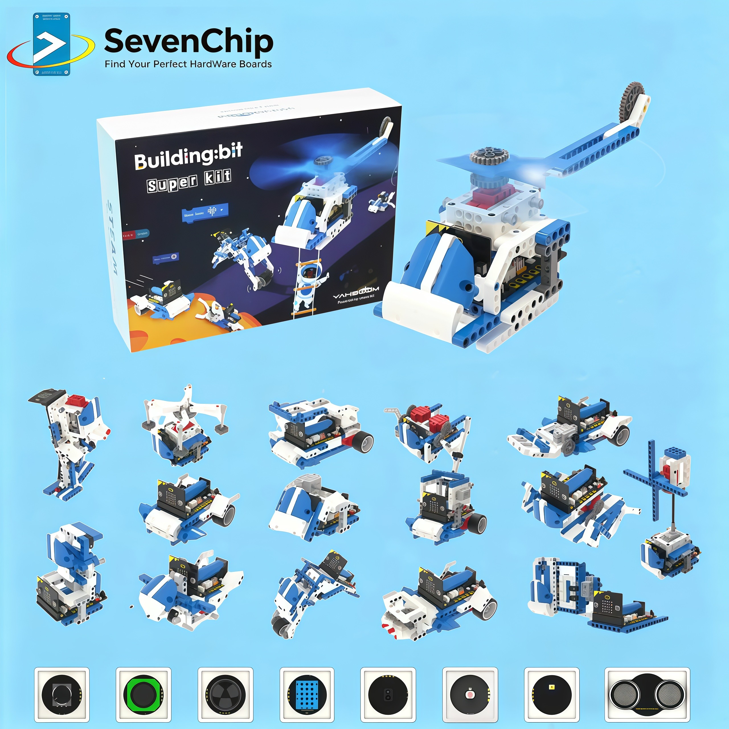 Diy For Electronics - BBC Microbit V2 Building Block Robot