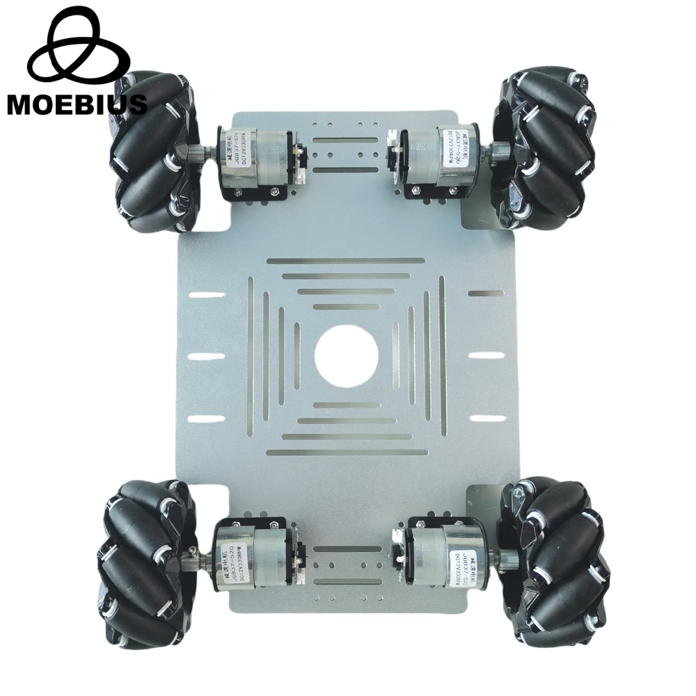 Diy Electric Car - 25KG Load 4WD Mecanum Wheel Robot