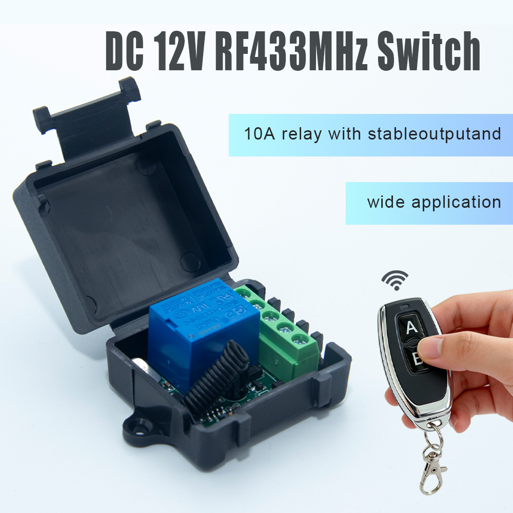 Relay Module 5V - 433MHz Wireless Remote Control Switch Dry