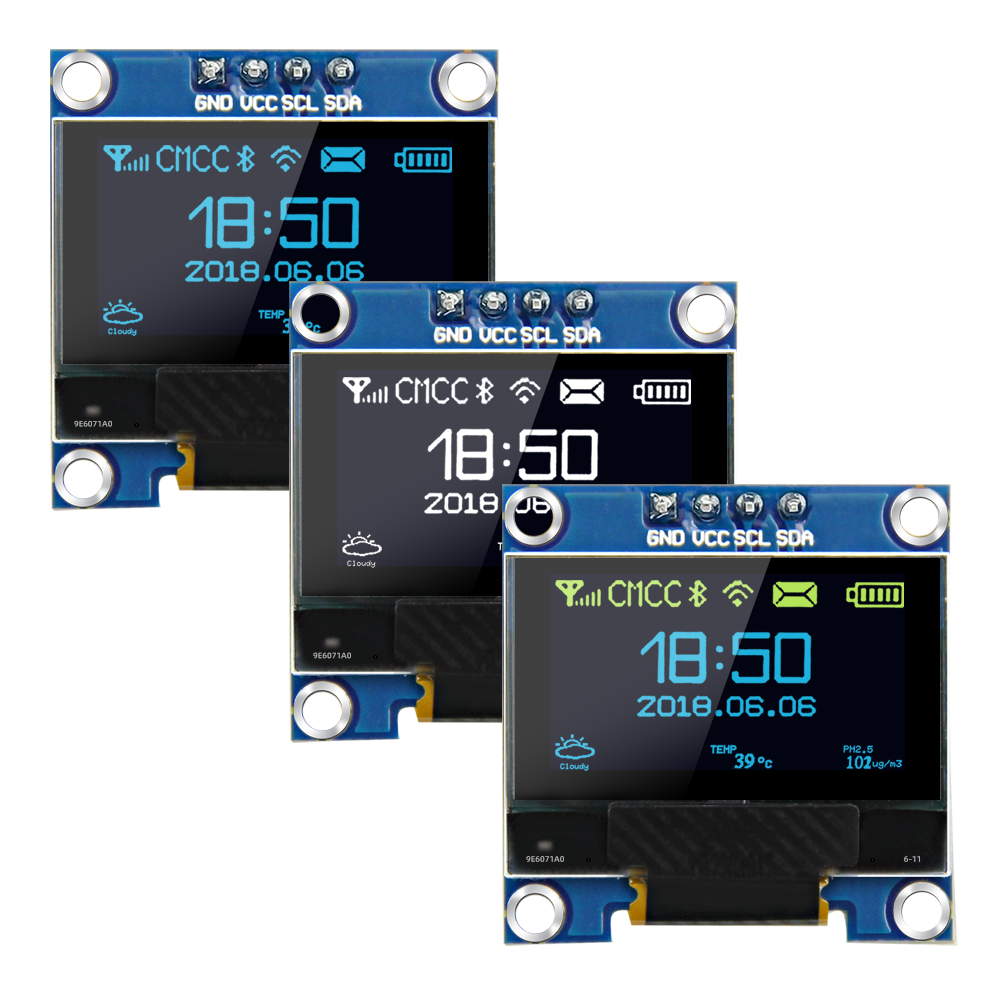 I2C Lcd Display - 0.96 Inch OLED Display Module SSD1306