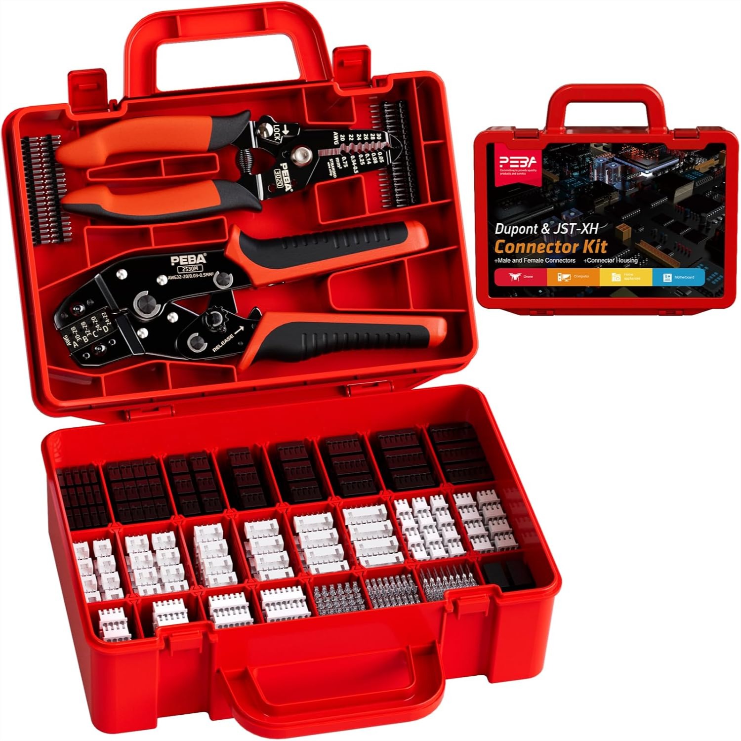 Diy For Electronics - PEBA Crimping Tool & Dupont Connector