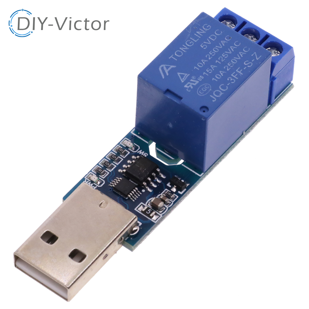 Relay Module 5V - USB Serial Port Control 1 Channel