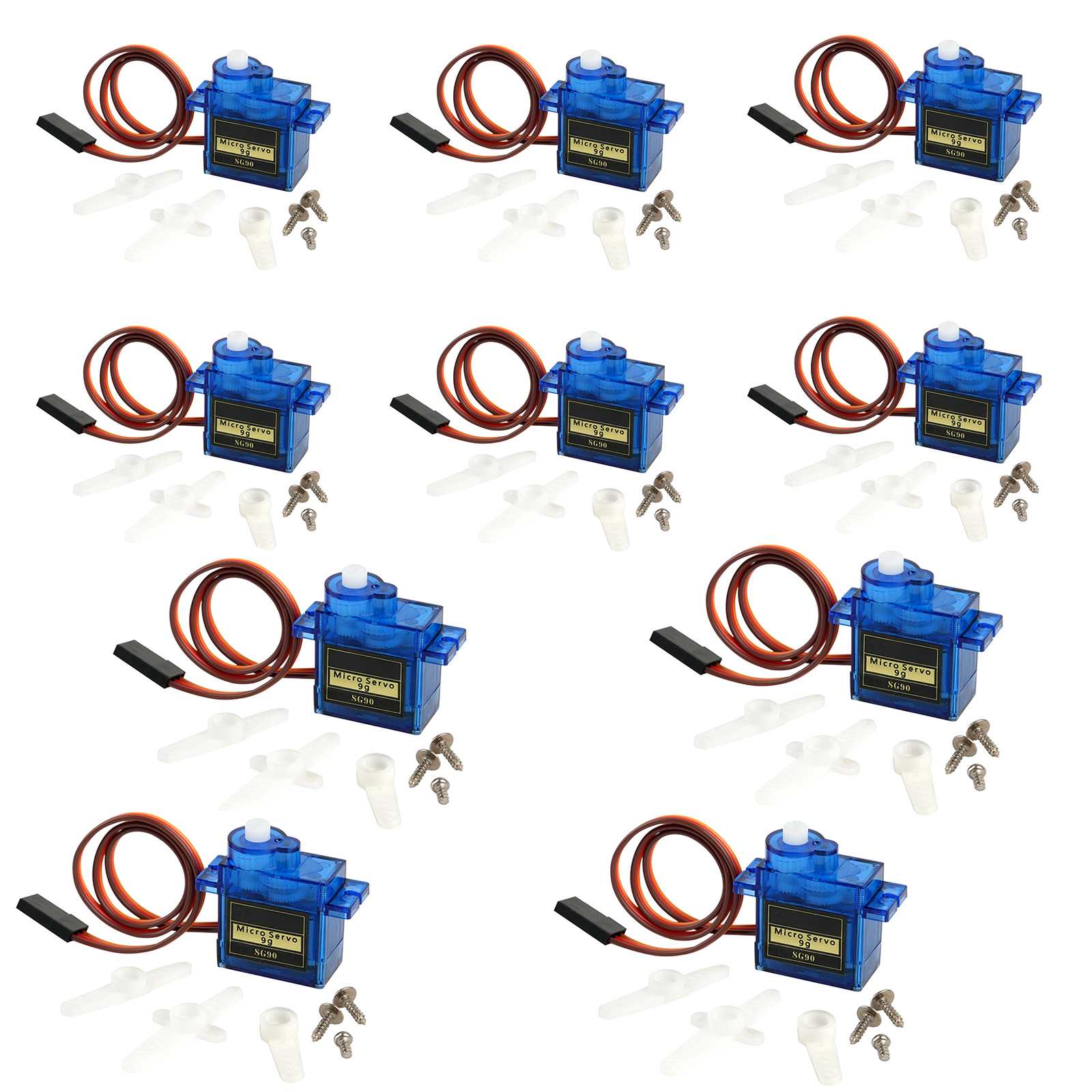 Diy Electric Car - 1/2/5/10pcs SG90 Servo Motor Micro 9g