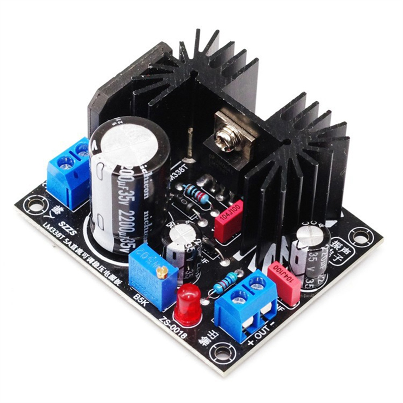 Diy Electronics Filament - ABZZ-LM338 5A Output Adjustable Linear Regulated