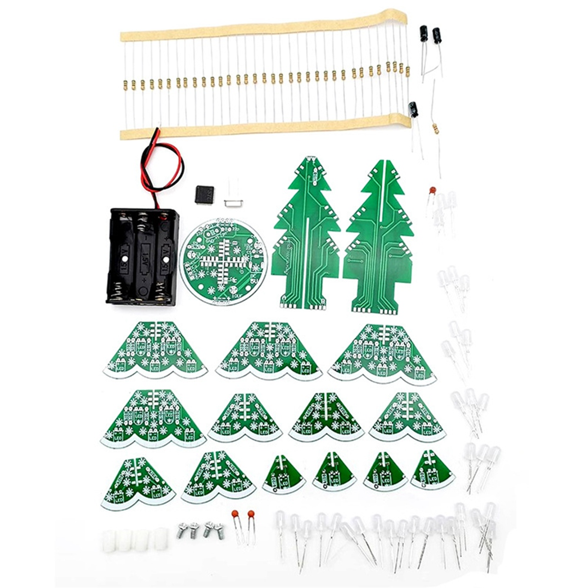 Diy Electronics Set - Newest! 3D Stereo Christmas Tree LED