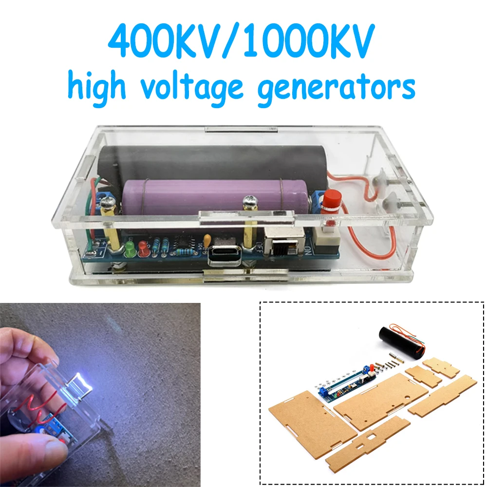 Diy Electronics Game - 400/1000KV High Voltage Generator DC High