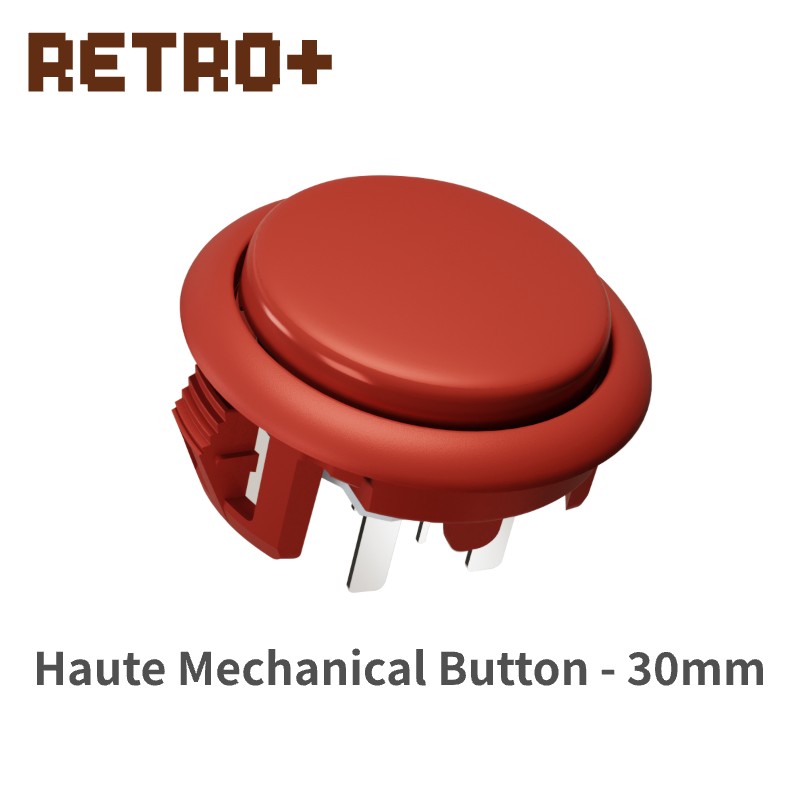 Diy Electronics Game - Haute42 Retro+ 30mm Arcade Push Button