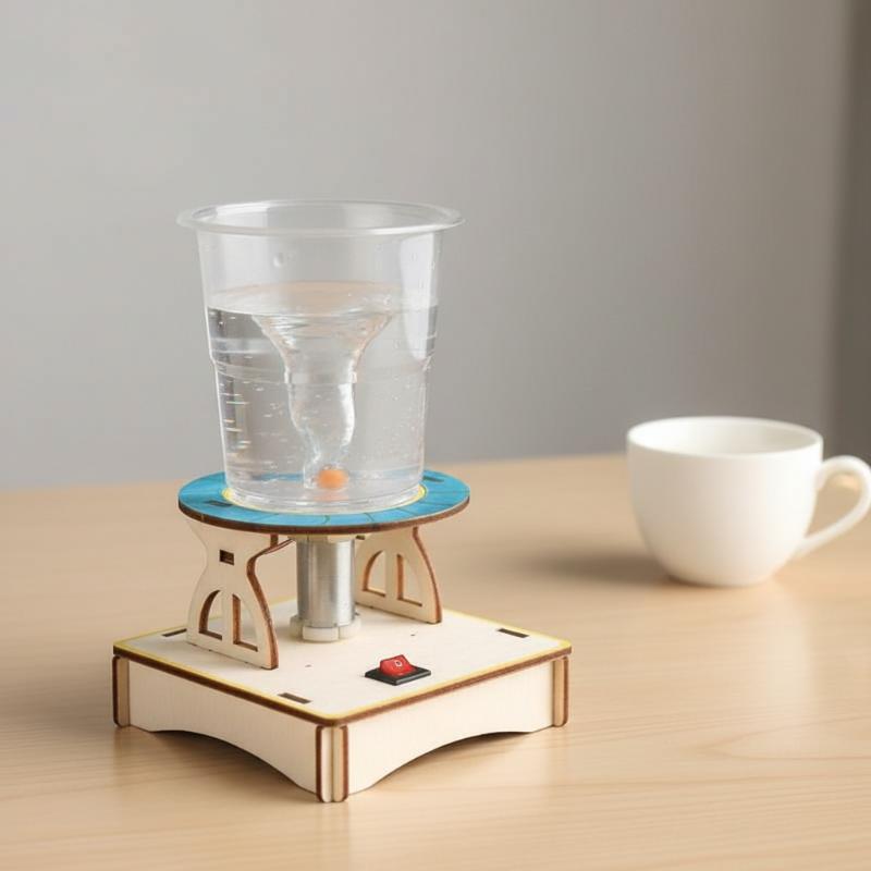 Diy Electronics Set - A Set Of Rotator Wooden Puzzle,