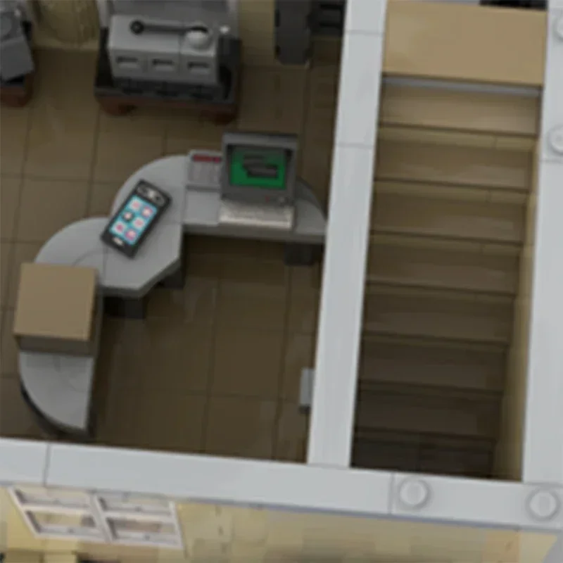 Diy Electronics Store - Moc Building Blocks Street View Model