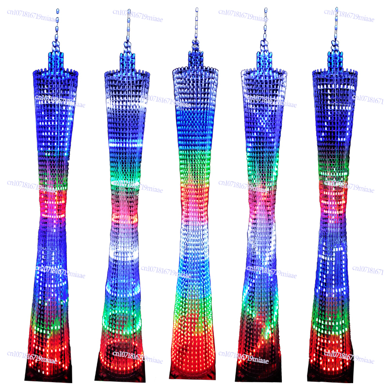 Diy For Electronics - 64-Floor Canton Tower DIY Kit LED