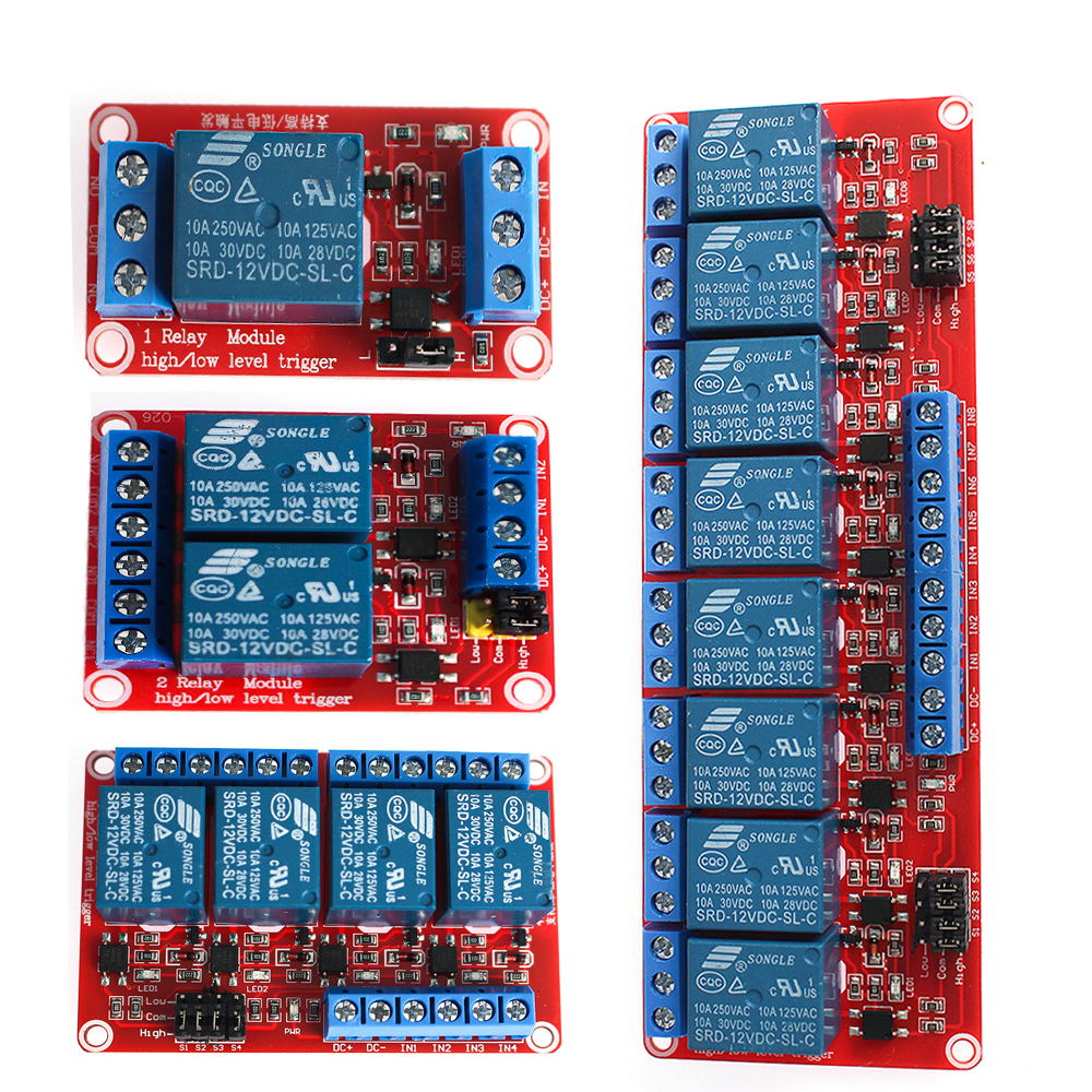 Relay Module 5V - 1PCS Relay Module 5V 12V 24V