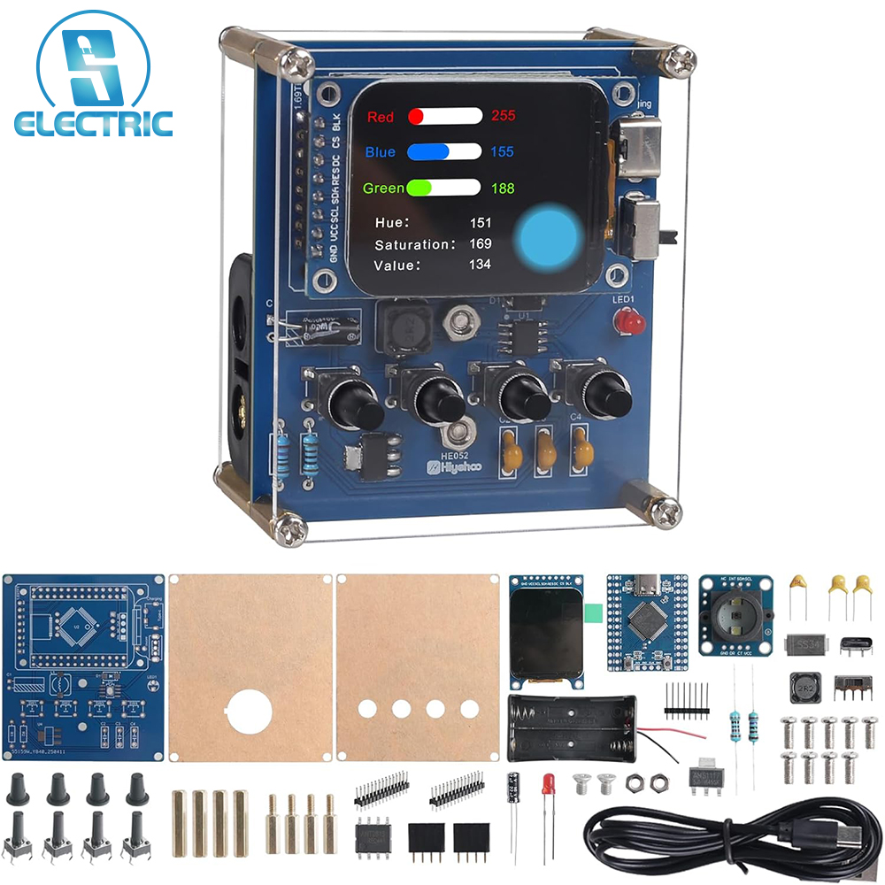 Diy Electronics Game - DIY Color Recognition Soldering Practice Kit
