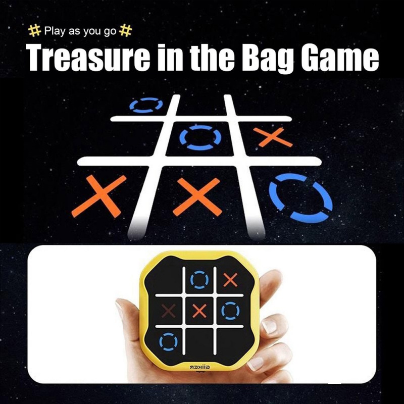 3 In 1 Tic Tac Toe Board Game  - Diy Electronics Gifts ulasan dan harga