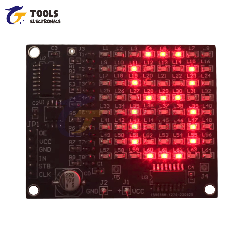 DIY Electronic Kit 64LED/256LE - Diy Electronics Set ulasan dan harga