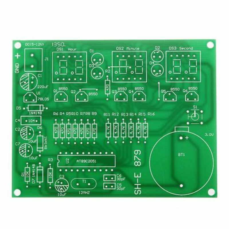 A02R! AT89C2051 6 Digital LED  - Diy Electronics Flux ulasan dan harga