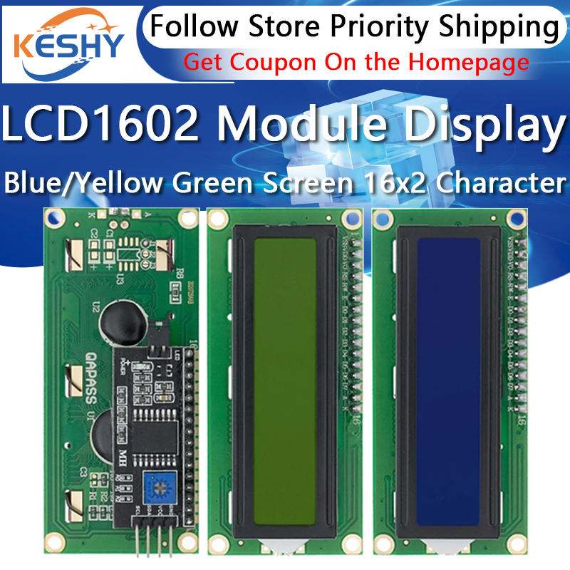 LCD1602 1602 LCD Module Blue / - I2C Lcd Display ulasan dan harga