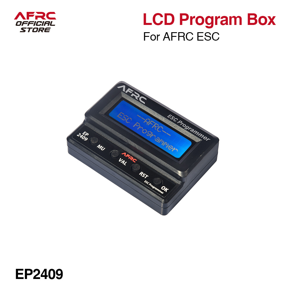 AFRC EP2409 LCD ESC programmer - Diy Electronics Set ulasan dan harga
