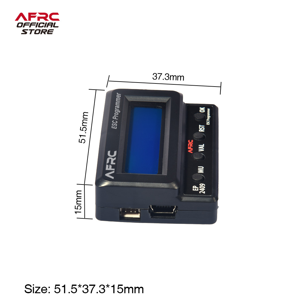 AFRC EP2409 LCD ESC programmer - Diy Electronics Set ulasan dan harga