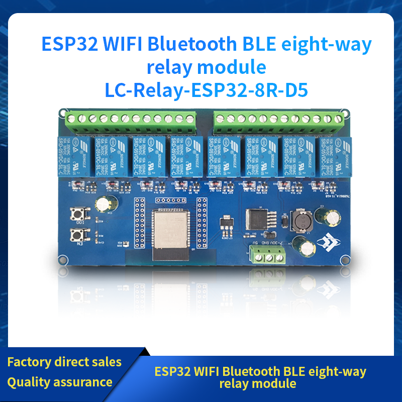 ESP8266 / ESP32 WIFI 8 Channel - Relay Module 5V ulasan dan harga