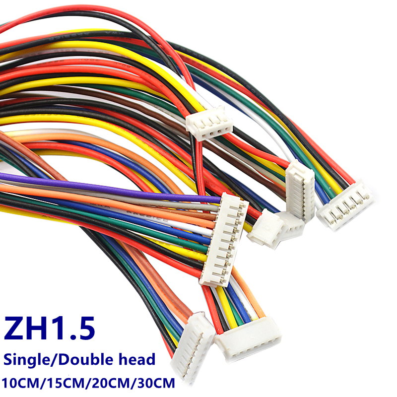 10PCS ZH 1.5mm Wire Cable Conn - Diy Electronics Wire ulasan dan harga