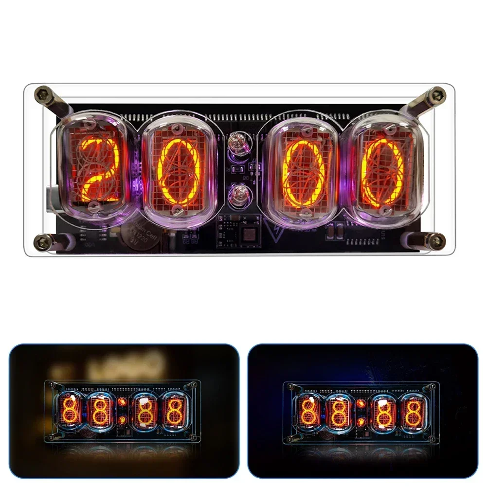 LED Lamp Tube IN12 Nixie Clock - Diy Electronics Gifts ulasan dan harga