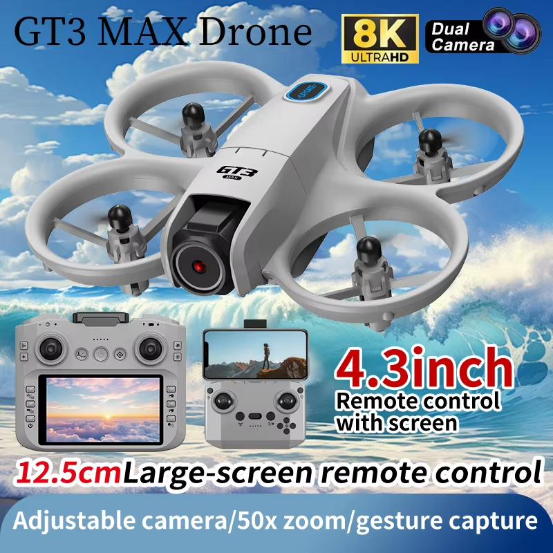 New GT3/GT3 MAX Drone 8K HD Re - Diy Drone Electronics Kit ulasan dan harga