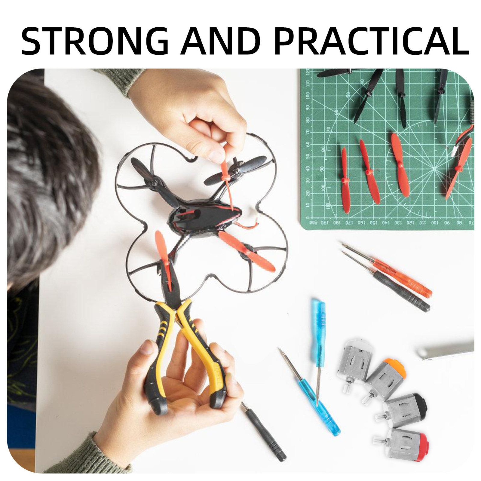 4Pcs Mini Motor for DIY Craft  - Diy Electric Car ulasan dan harga