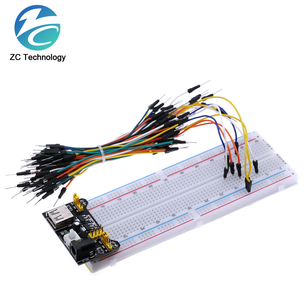 3.3V/5V MB102 Breadboard power - Diy Electronics Breadboard ulasan dan harga
