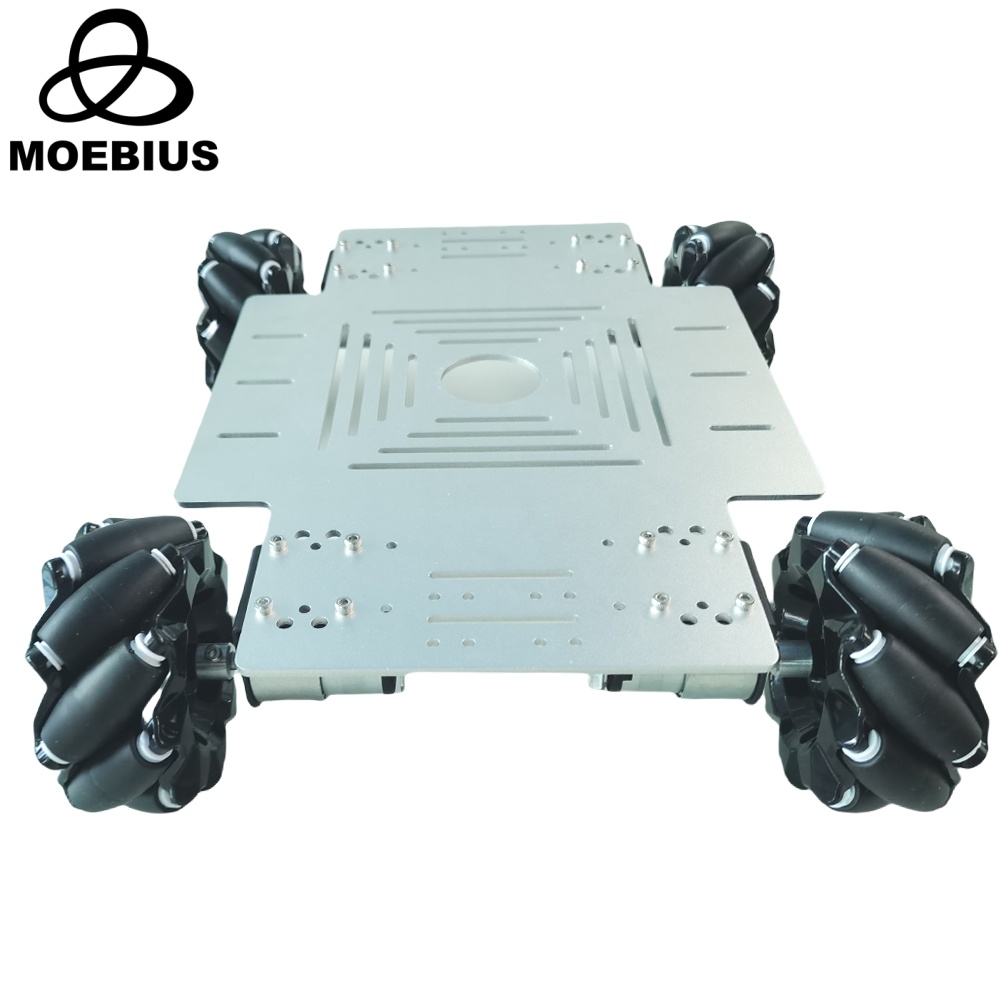 25KG Load 4WD Mecanum Wheel Ro - Diy Electric Car ulasan dan harga