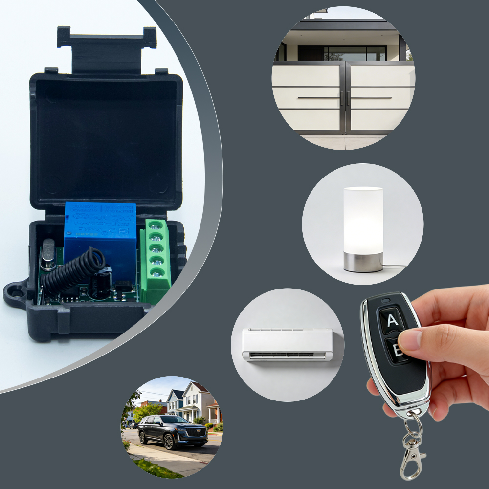 433MHz Wireless Remote Control - Relay Module 5V ulasan dan harga