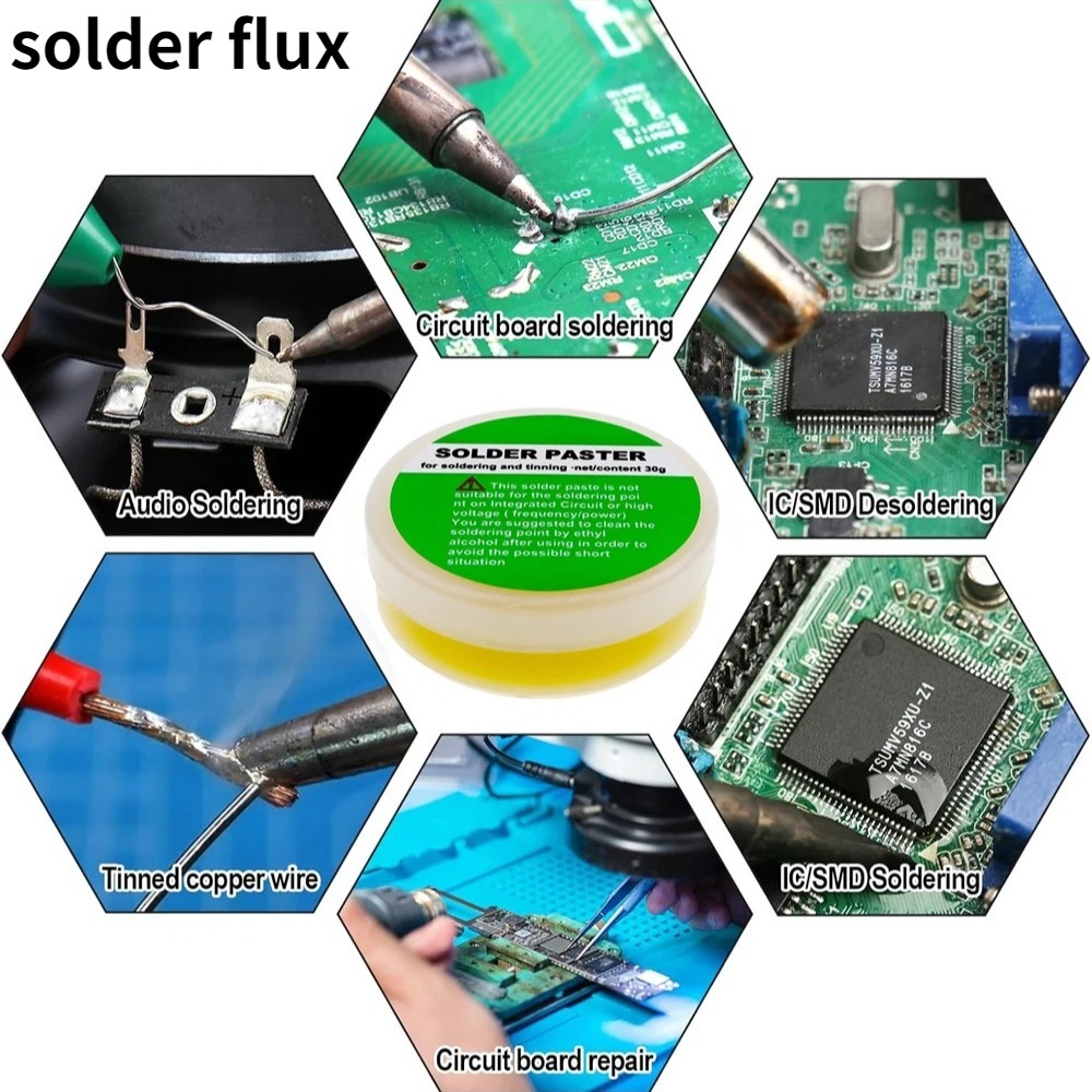 New Solder Flux Paste for Lead - Diy Electronics Flux ulasan dan harga