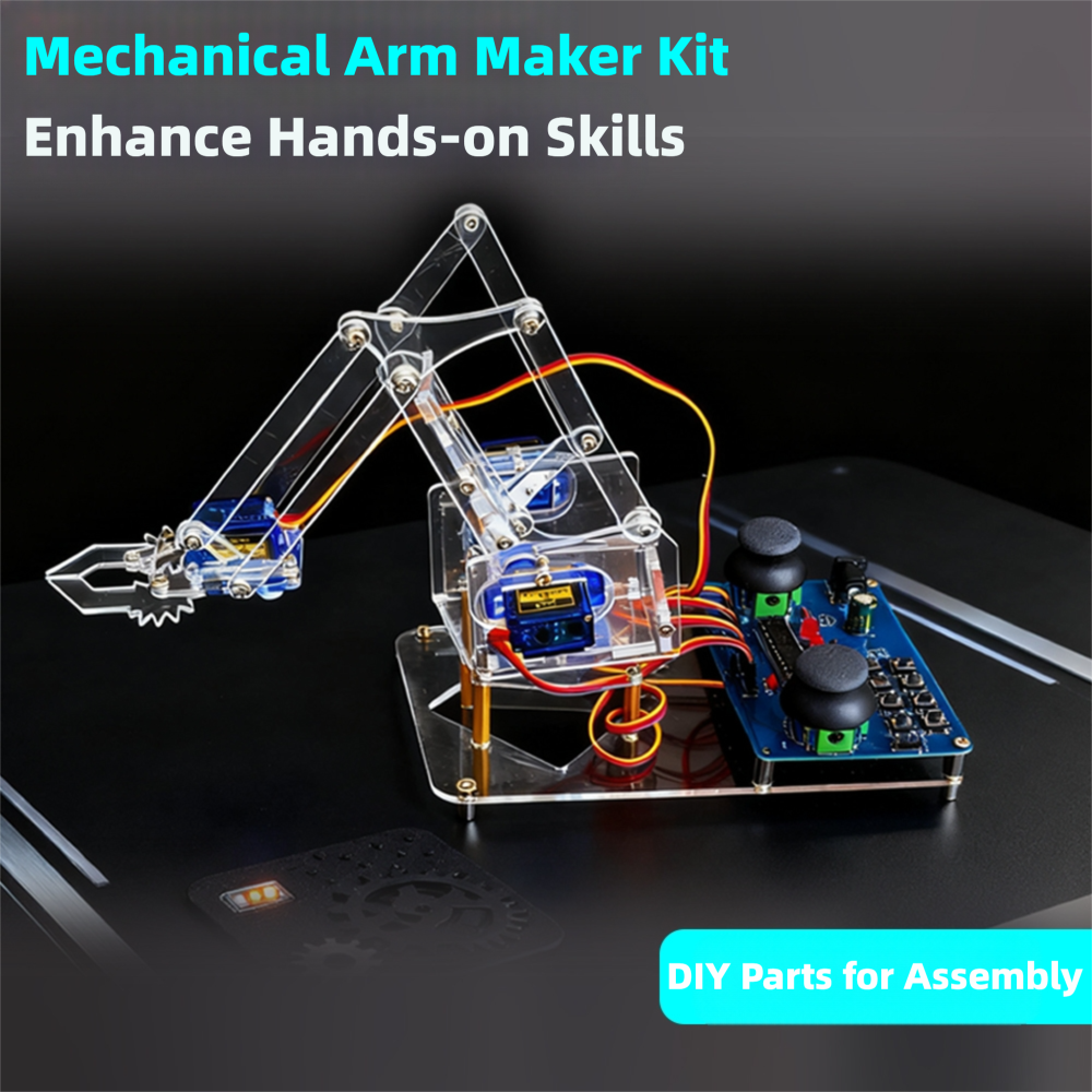 Complete DIY Robotic Arm Assem - Diy Electronics Gifts ulasan dan harga