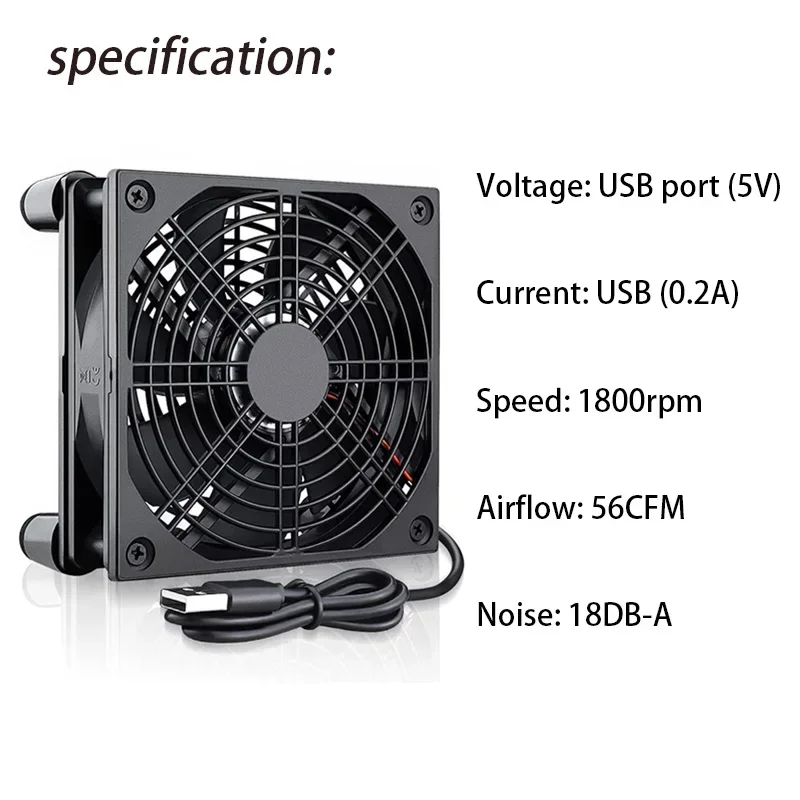 Router Cooling Fan High Airflo - Diy Electronics Projects ulasan dan harga