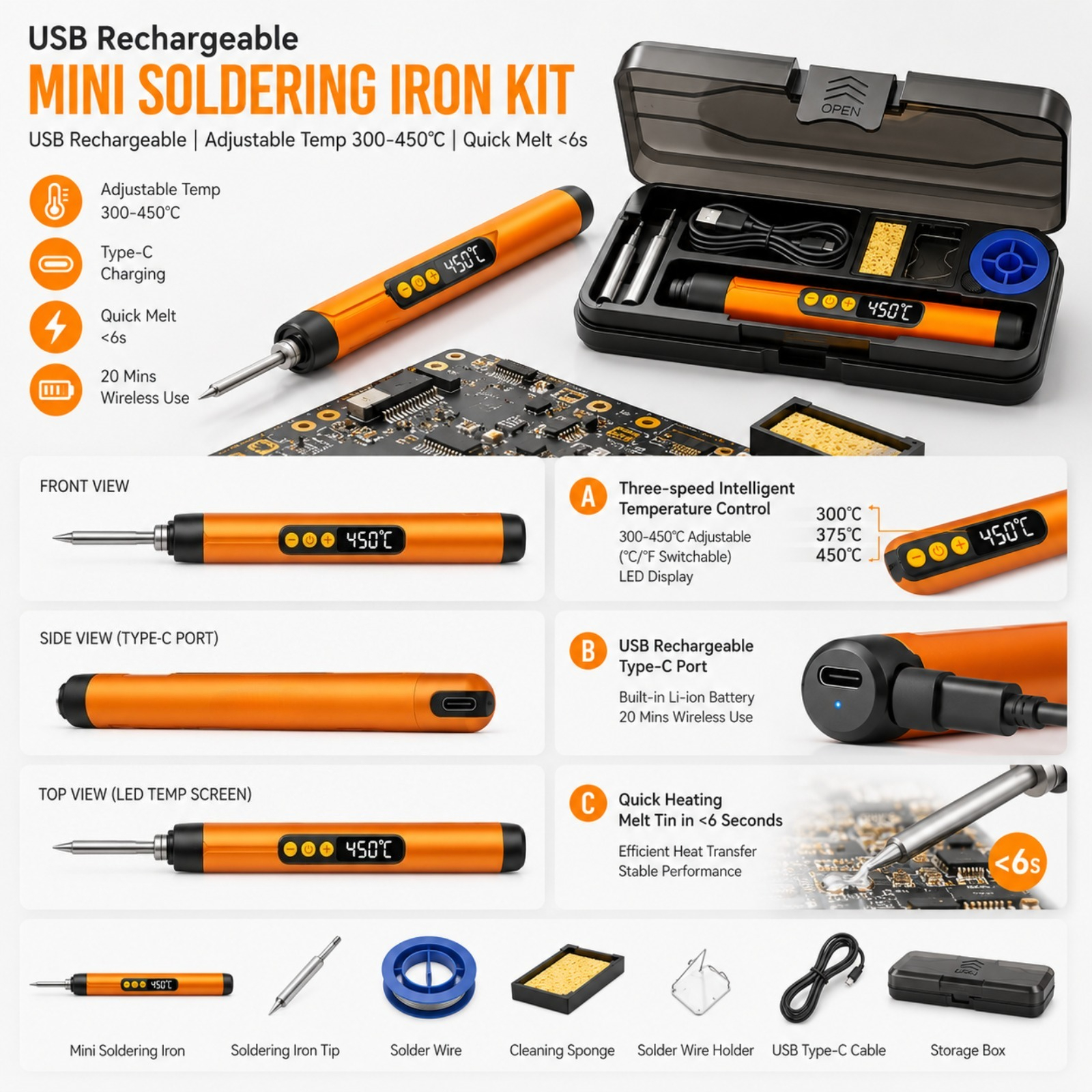 Precision Rechargeable Mini So - Diy Drone Electronics Kit ulasan dan harga