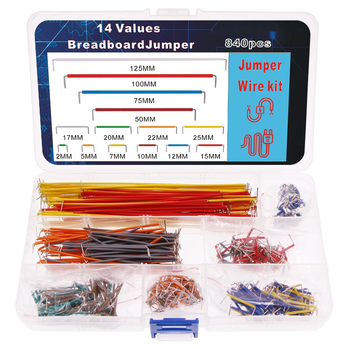 140Pcs 560Pcs 840Pcs Preformed - Diy Electronics Breadboard ulasan dan harga