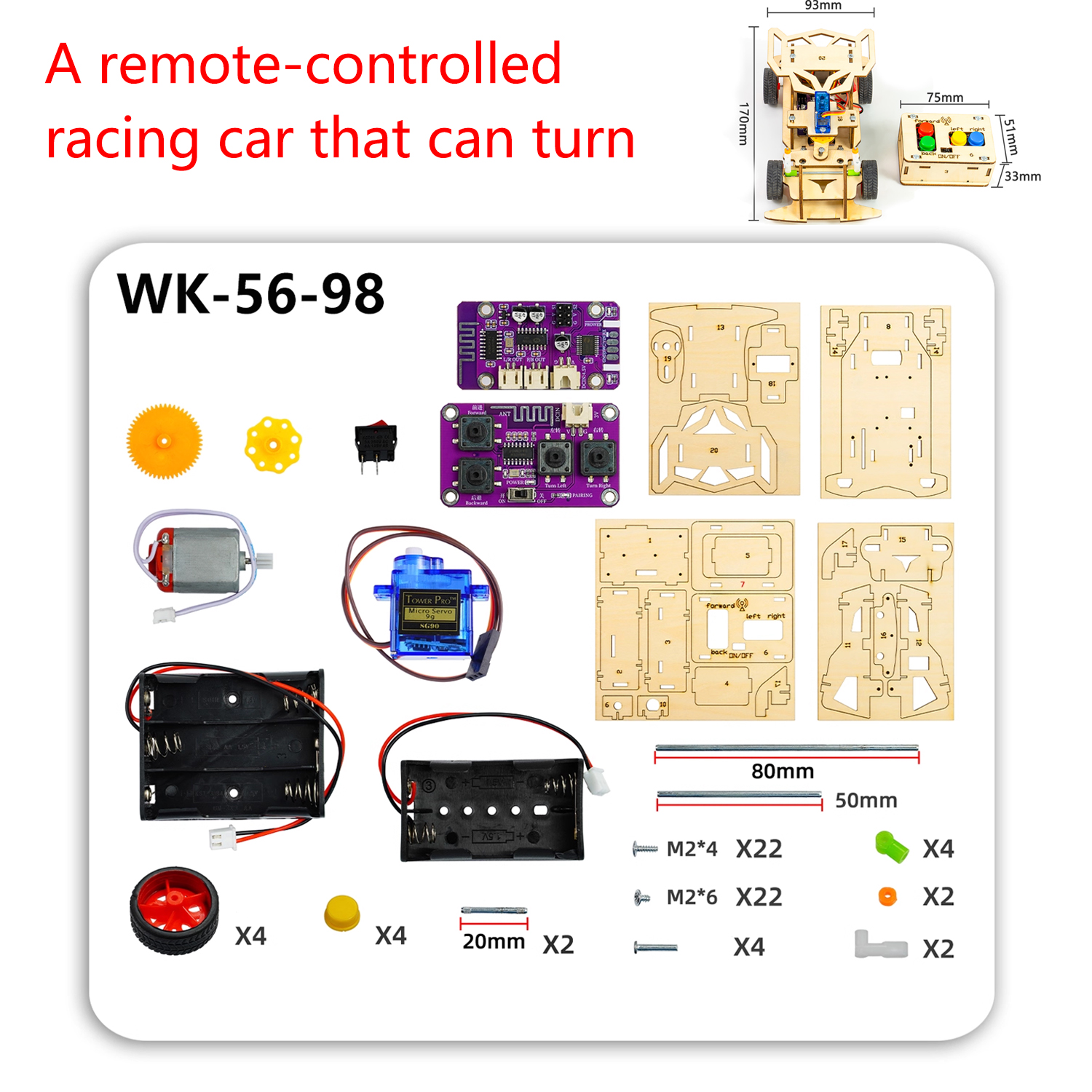 DIY Remote Control Steering Ca - Diy Electronics Projects For Students ulasan dan harga
