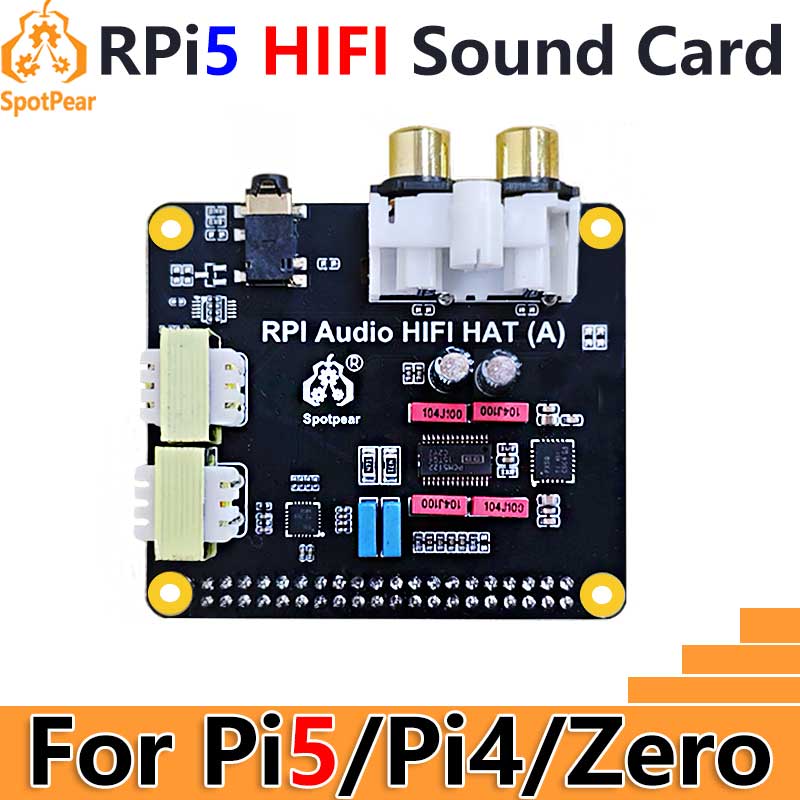 Raspberry Pi5 Audio HIFI HAT P - Raspberry Pi Zero ulasan dan harga