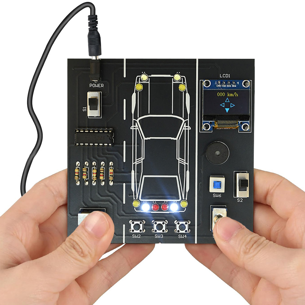 DC5V DIY Car Driving Simulatio - Diy Electronics Projects For Students ulasan dan harga