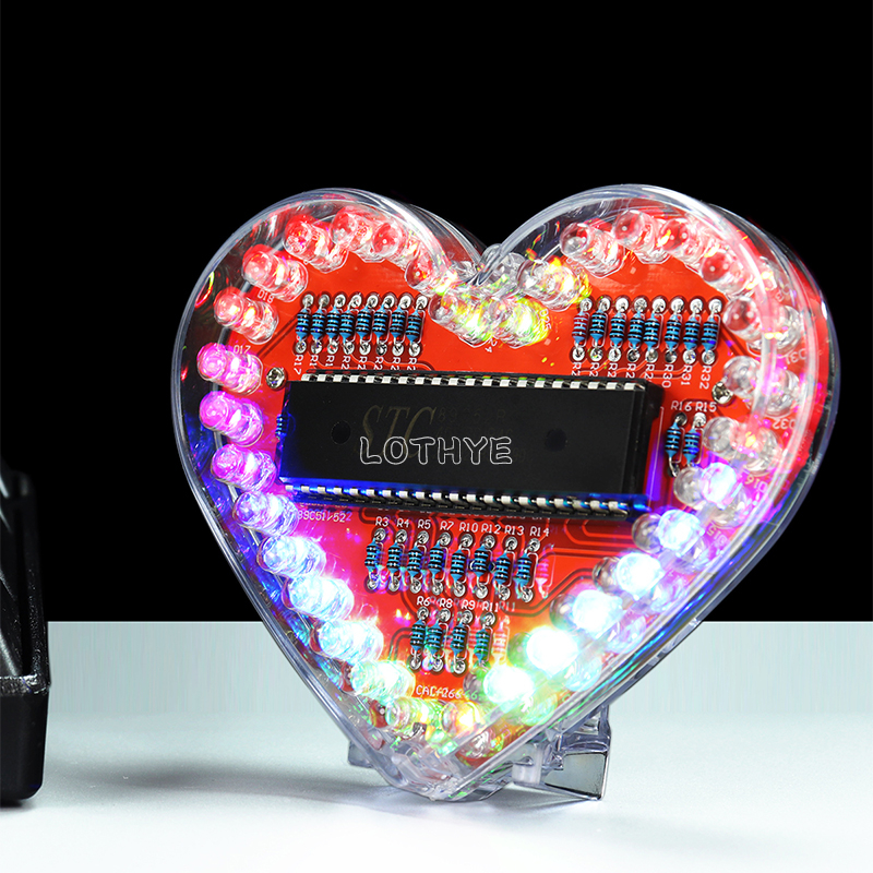 RGB Colorful Flowing Water Lig - Diy Electronics Set ulasan dan harga