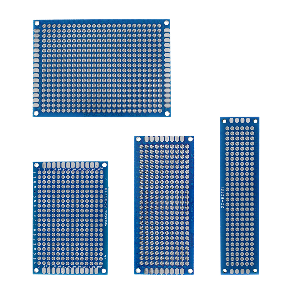20PCS Blue Double-Sided PCB Pr - Diy Electronics Breadboard ulasan dan harga
