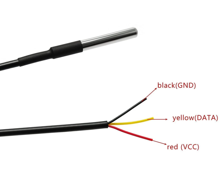 Stainless steel package Waterp - Ds18B20 Temperature Sensor ulasan dan harga