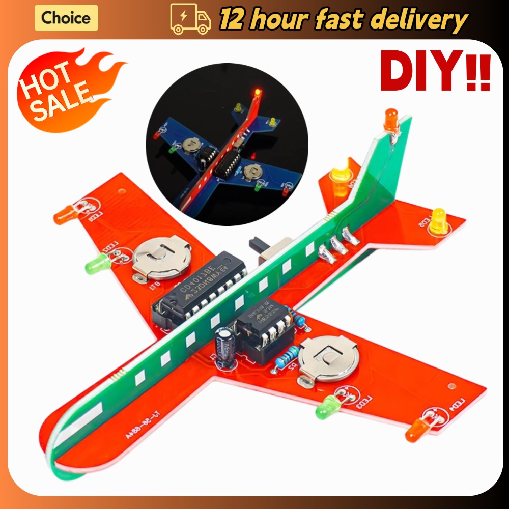 DIY Airplane Electronic Kit LE - Diy Electronics Projects For Students ulasan dan harga