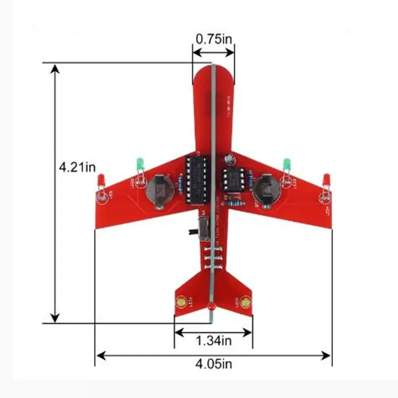 DIY Airplane Electronic Kit LE - Diy Electronics Projects For Students ulasan dan harga