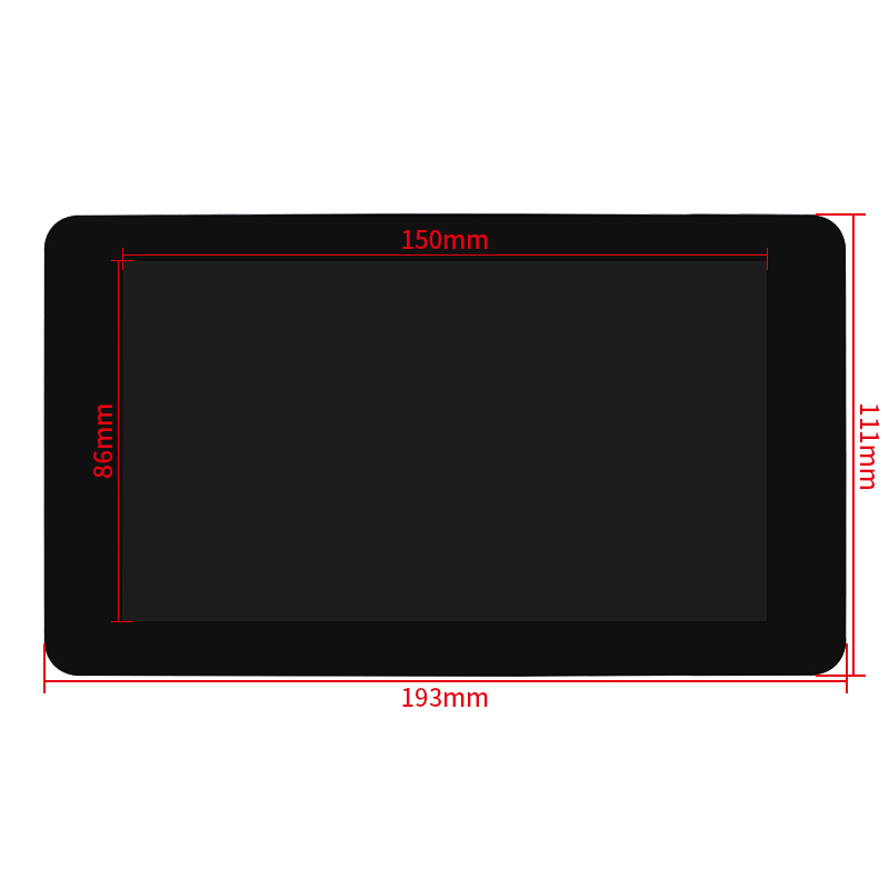 Raspberry Pi 7 Inch DSI 1024*6 - Raspberry Pi Zero ulasan dan harga