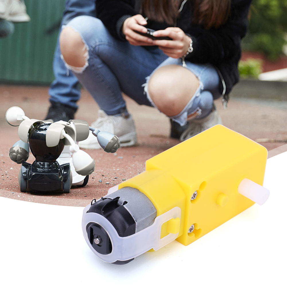 Dual Shaft Geared Motor Gearmo - Diy Electric Car ulasan dan harga