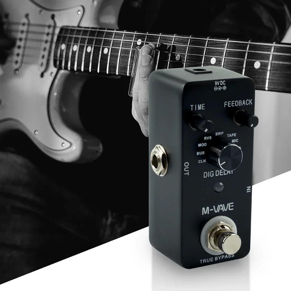 M-VAVE DIG DELAY Electric Guit - Diy Guitar Electronics ulasan dan harga