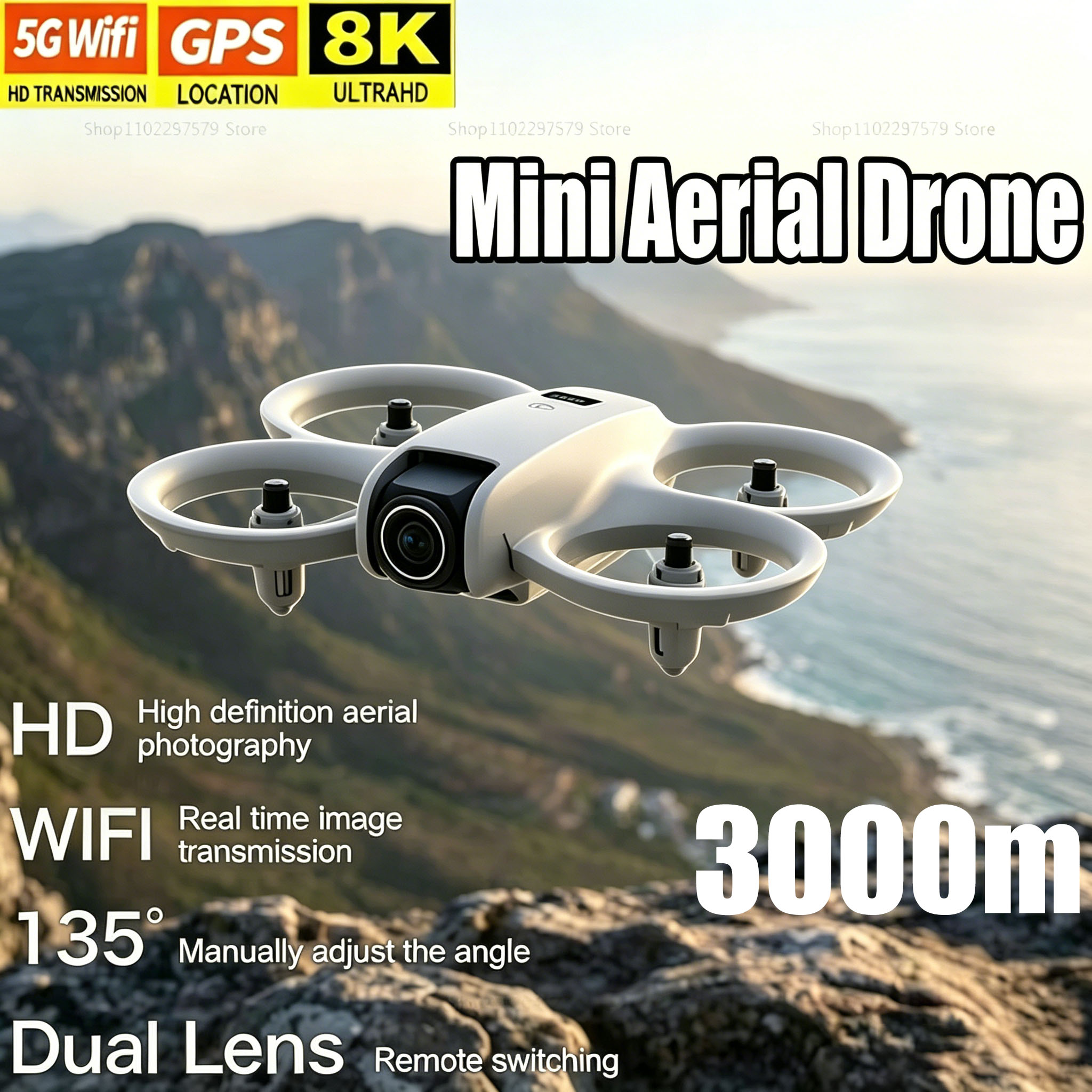 Mini Drone with 8K HD Camera F - Diy Drone Electronics Kit ulasan dan harga