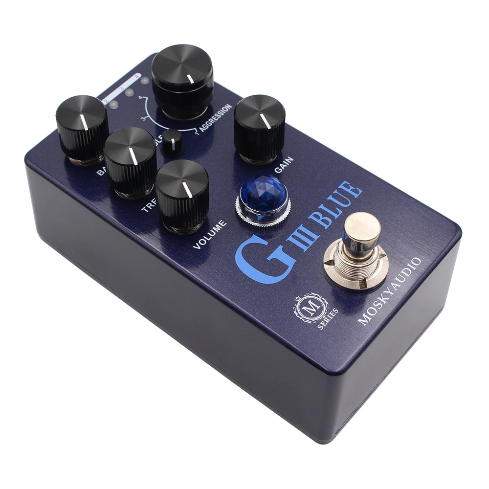 Mosky G III BLUE Overdrive Dis - Diy Guitar Electronics ulasan dan harga
