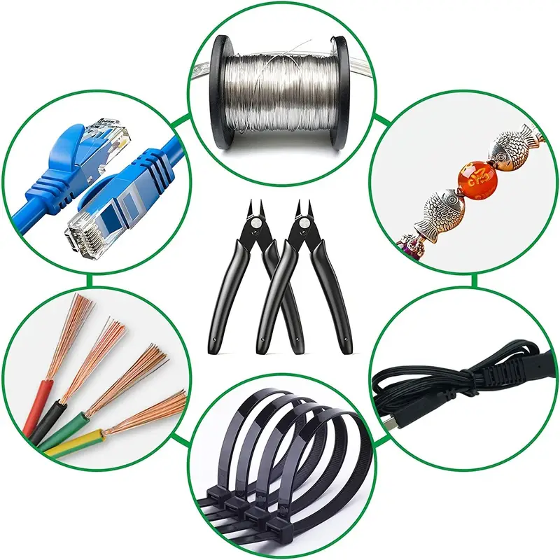 5-Inch Precision Wire Cutters  - Diy Electronics Wire ulasan dan harga