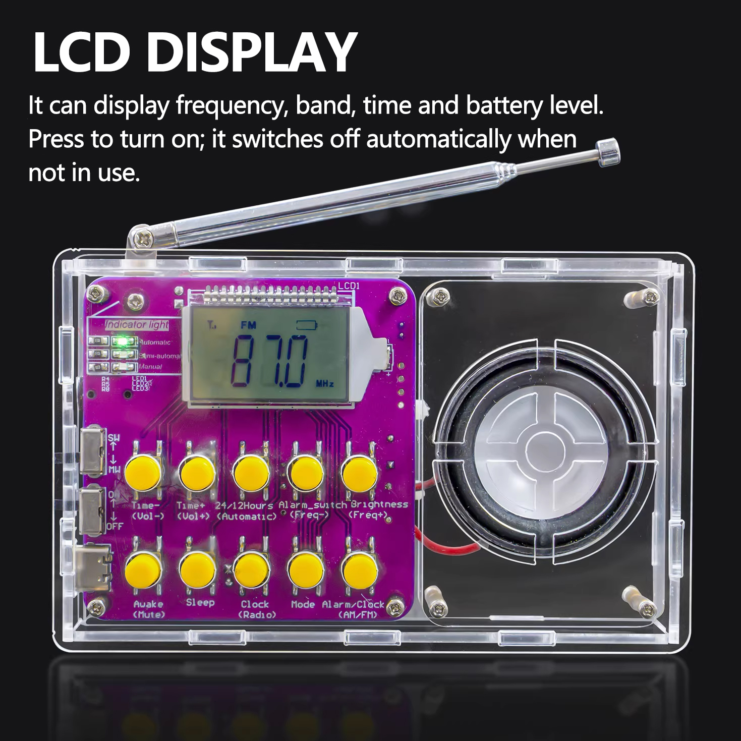 Full-band Radio DIY Kit FM/MW/ - Diy Electronics Game ulasan dan harga